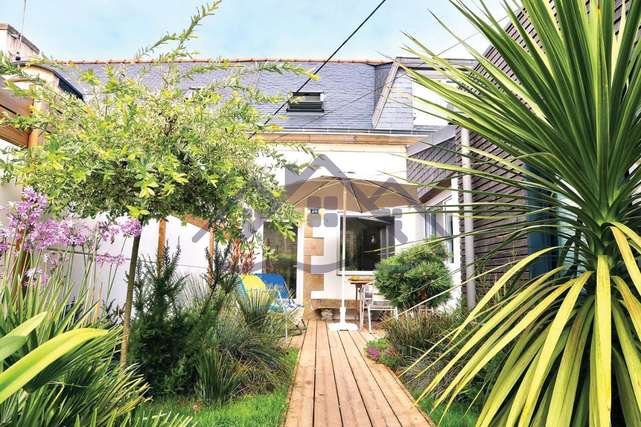 La Maison Des Dunes: Beachside Retreat with City Center Access Guilvinec Exterior photo